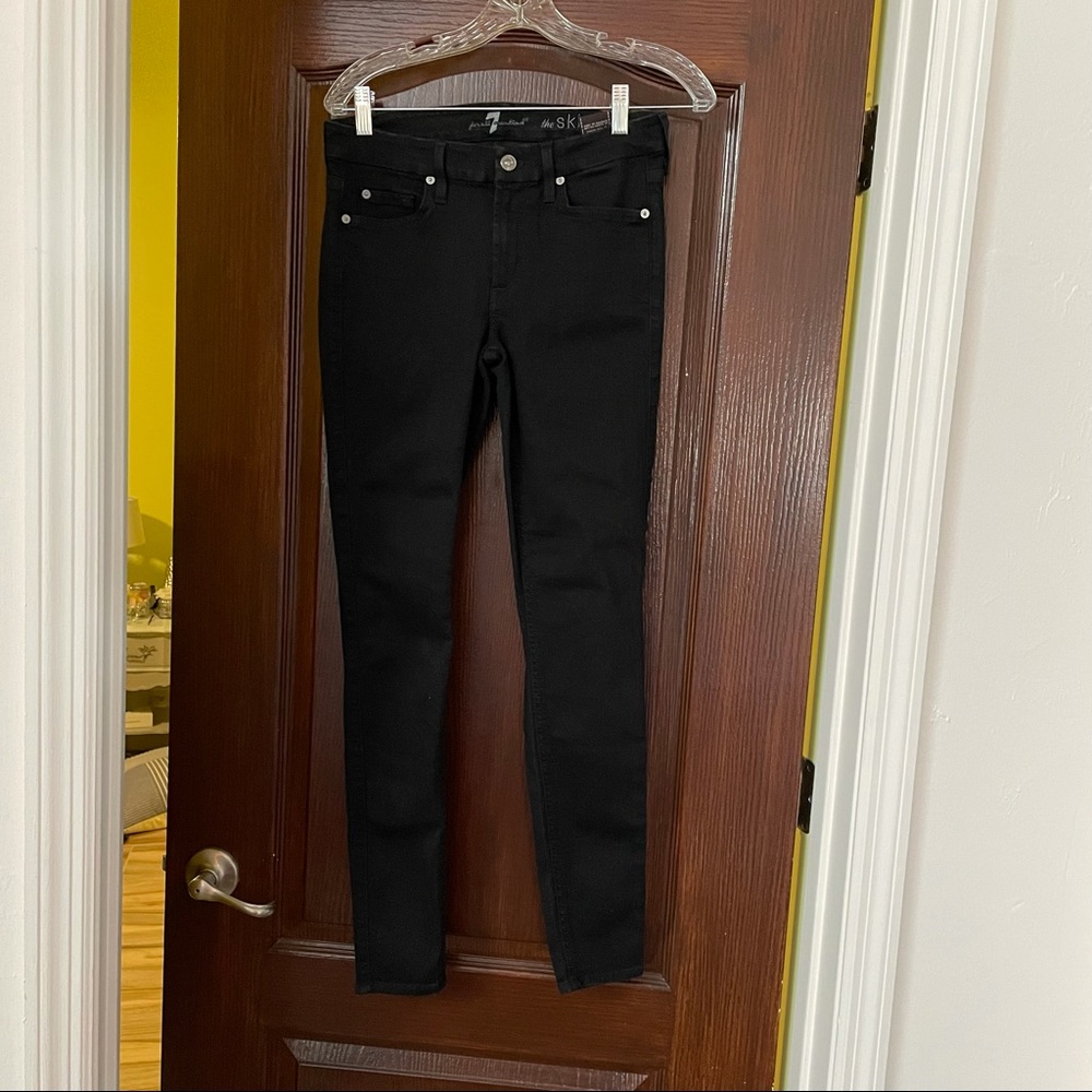 Black pants jeans skinny size 29